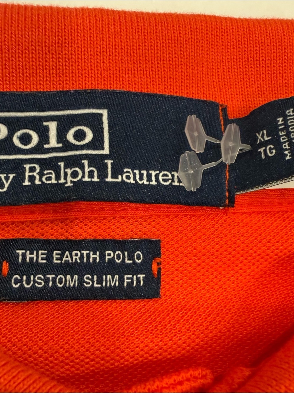 Polo Ralph Lauren Men’s Polo Shirt Custom Slim Fit Earth Polo Sz XL NWOT - Picture 8 of 16